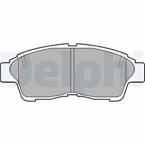 Brake Pad Set, disc brake DELPHI LP789