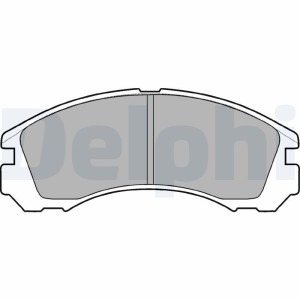 Brake Pad Set, disc brake DELPHI LP871