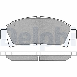 Brake Pad Set, disc brake DELPHI LP940