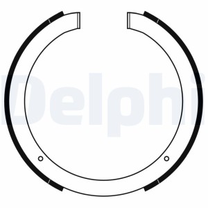 Brake Shoe Set DELPHI LS2168