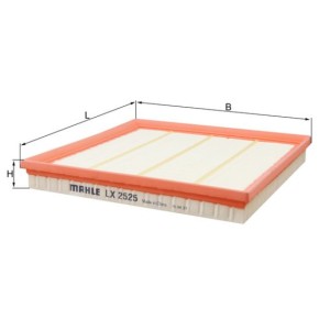 Air Filter KNECHT LX2525