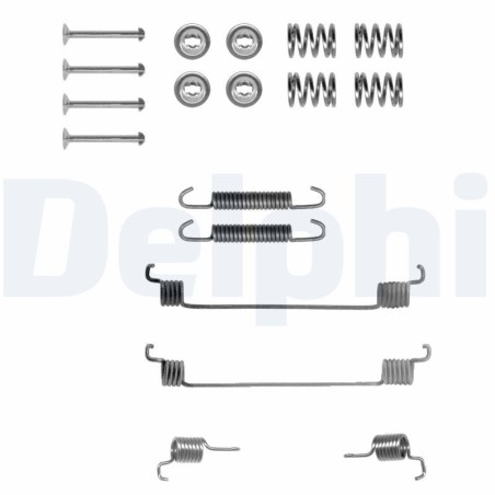 Accessory Kit, brake shoes DELPHI LY1061