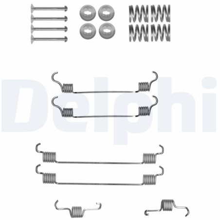 Accessory Kit, brake shoes DELPHI LY1321