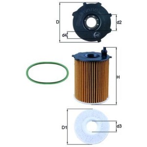 Φίλτρο λαδιού KNECHT OX171/2D1