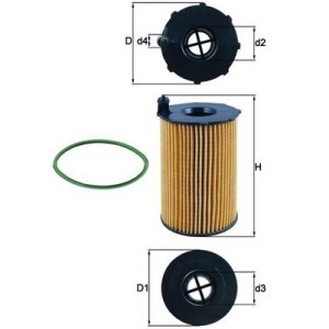 Φίλτρο λαδιού KNECHT OX420D