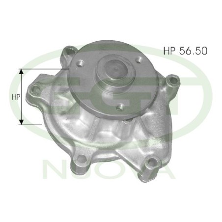 Water Pump, engine cooling GGT PA10884