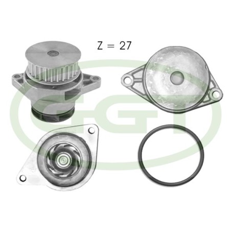 Water Pump, engine cooling GGT PA12060