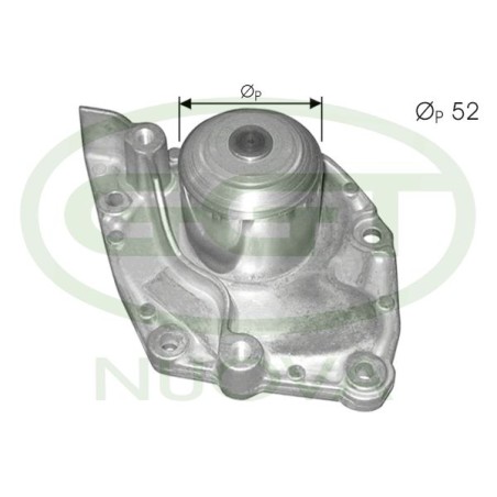 Water Pump, engine cooling GGT PA12463