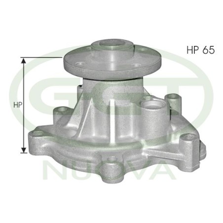 Water Pump, engine cooling GGT PA12466