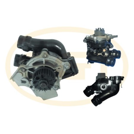 Water Pump, engine cooling GGT PA12744