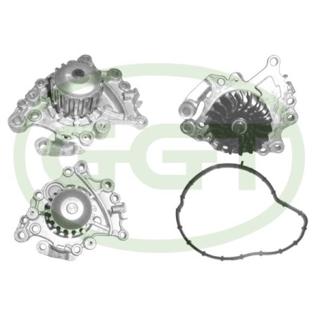 Water Pump, engine cooling GGT PA12996