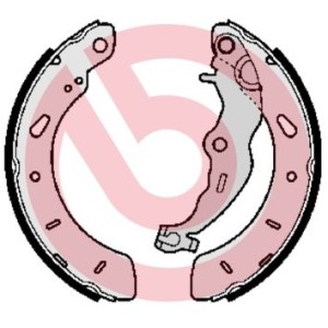 Brake Shoe Set BREMBO S24551