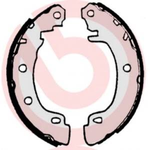 Brake Shoe Set BREMBO S68522