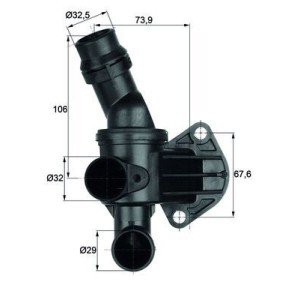 Thermostat, coolant MAHLE TI687