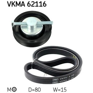 Σετ ιμάντων poly-V SKF VKMA62116