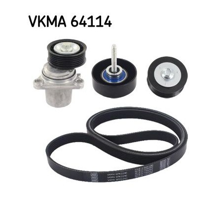 V-Ribbed Belt Set SKF VKMA64114