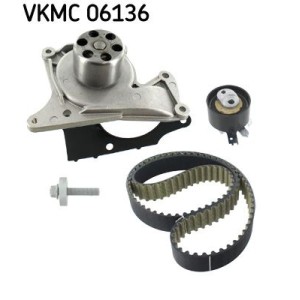 Water Pump & Timing Belt Kit SKF VKMC06136