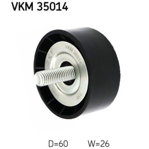 Deflection/Guide Pulley, V-ribbed belt SKF VKM35014