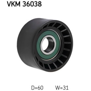 Deflection/Guide Pulley, V-ribbed belt SKF VKM36038