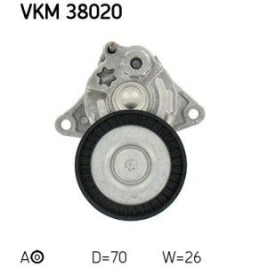 Tensioner Pulley, V-ribbed belt SKF VKM38020
