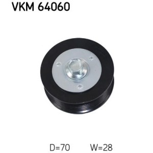 Deflection/Guide Pulley, V-ribbed belt SKF VKM64060