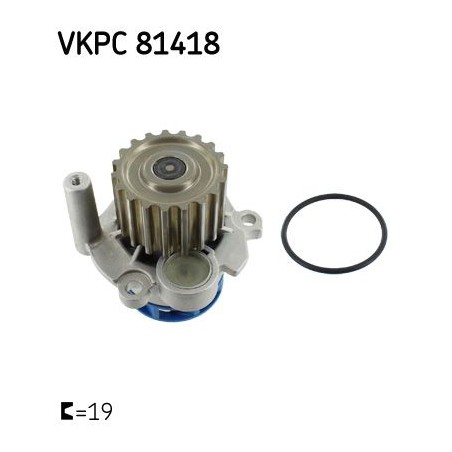 Water Pump, engine cooling SKF VKPC81418