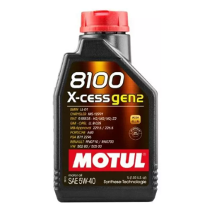 Motor Oil Motul 8100 X-Cess Gen2 5W40 1lt