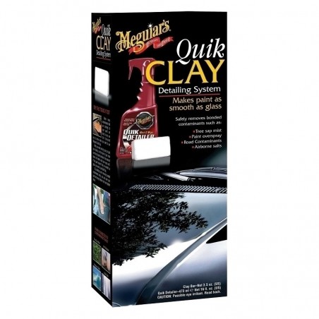 Meguiar's Quik Clay Kit 473ml & 80gr Clay Bar