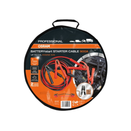 Καλώδια Εκκίνησης Osram Professional 900 Amp 4.5m 12V/24V - OSC350