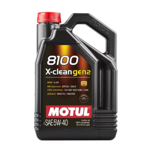 Λιπαντικό Κινητήρα Motul 8100 X-Clean 5W40 Gen2 5lt