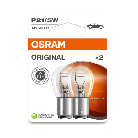 Osram P21/5W 12V 21W Original - 7528-2BL