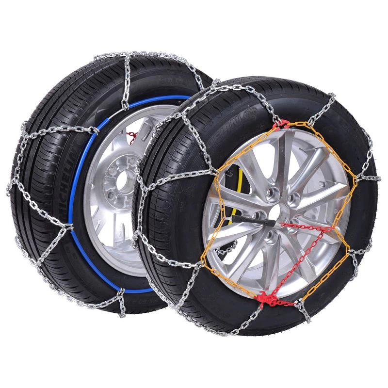 Snow Chains 9mm AutoPro Size 100 for Passenger Cars 2pcs