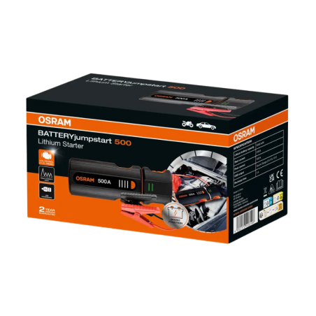 Εκκινητής Μπαταρίας Osram 12V 500A - OJS010