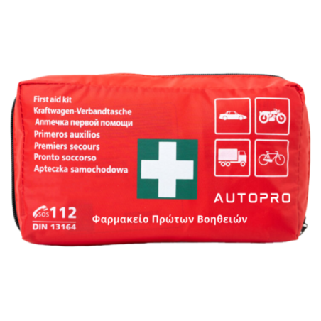 AutoPro Φαρμακείο Πρώτων Βοηθειών DIN 13164 - APFIRSTAIDKIT