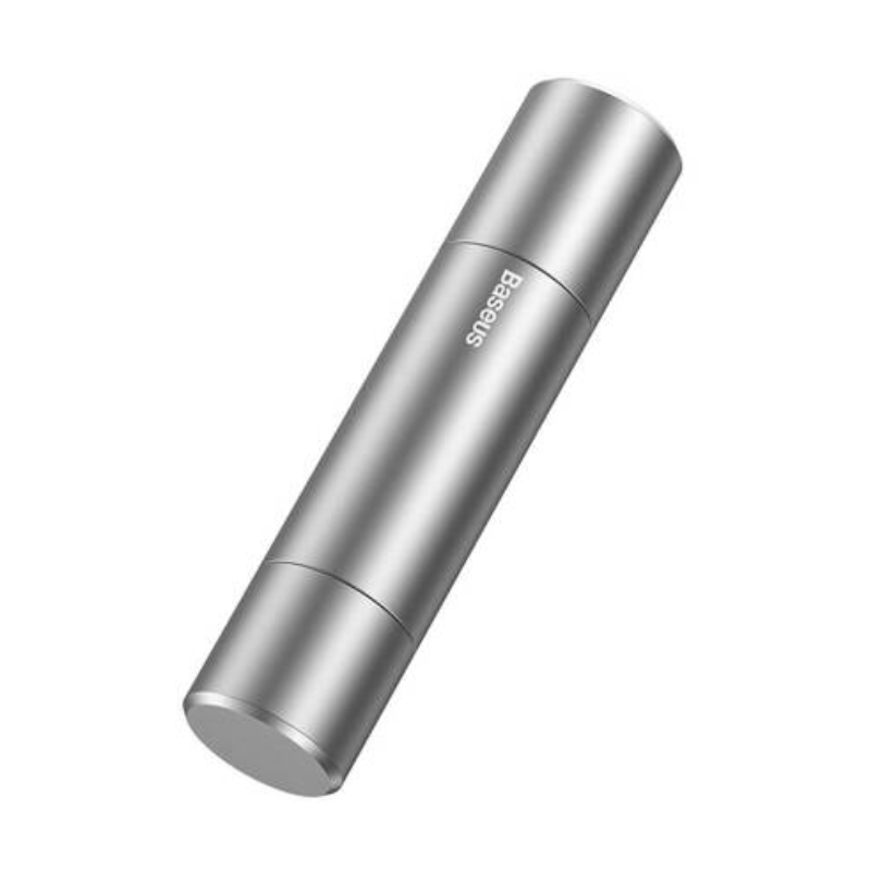Baseus Σφυρί Έκτακτης Ανάγκης /Κόπτης Ζώνης, Sharp Tool (Ασημί)