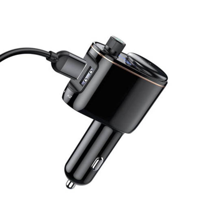 Baseus MP3 Bluetooth Car Transmitter S-06 - Black - CCHC000001