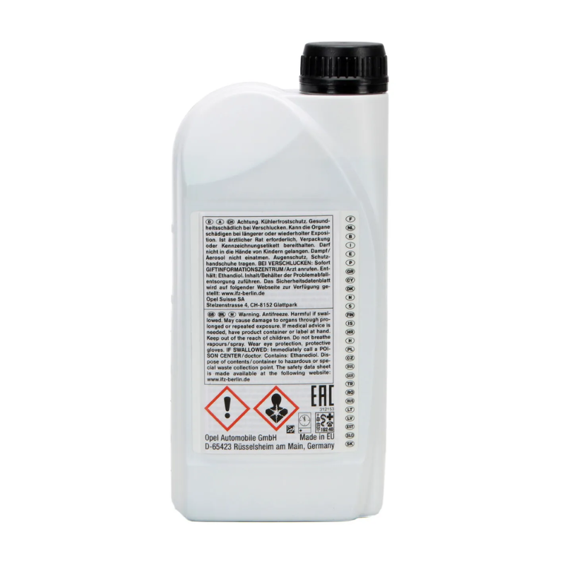 Coolant Concentrate Opel Dex-Cool Longlife - Blue - 1lt
