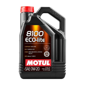 Motor Oil Motul 8100 Eco - Lite ow20 5lt