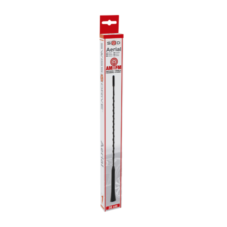 SwissDrive Flexible Car Aerial 38cm