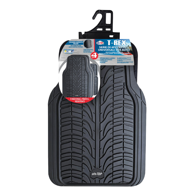Ototop Car Mats Universal, T-REX 4pcs - 0007747OT150
