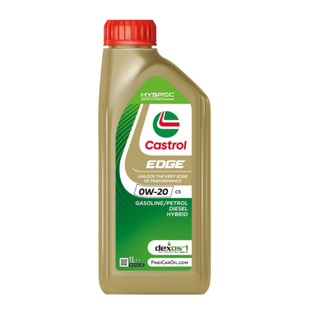 Λιπαντικό Κινητήρα Castrol Edge Hyspec C5 0W20 1lt