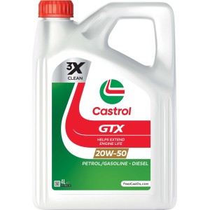 Engine Oil Castrol GTX 20W50 4lt