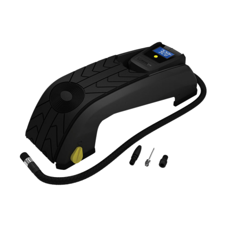 Michelin Ψηφιακή Τρόμπα Ποδιού Μονού Εμβόλου με Μανόμετρο & Οθόνη LCD, Έως 100 PSI