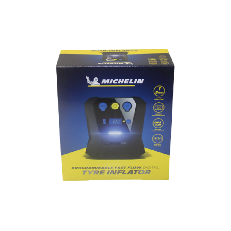 Michelin Programmable Fast Flow Digital Tyre Inflator Up to 50PSI