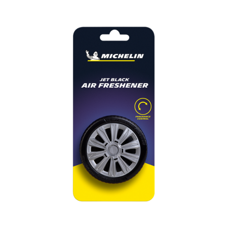 Michelin Αρωματικό Αυτοκινήτου σε Σχήμα Ελαστικού – Jet Black 43gr, Με Έλεγχο Έντασης