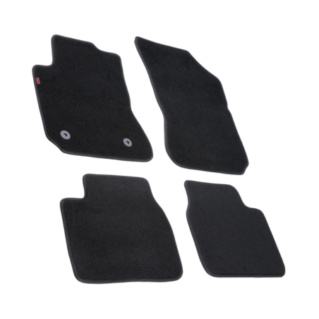 Sumisura Executive Carpet Floor Mats for Citroen C4 Cactus (05/2014 - 10/2020) Without Fasteners, 4pcs