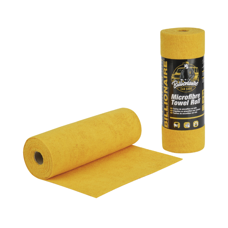 Billionaire Microfiber Towel Roll, 25pcs - 30x30cm