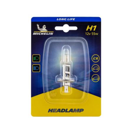 Michelin  H1 12V 55W Long Life, 1pc