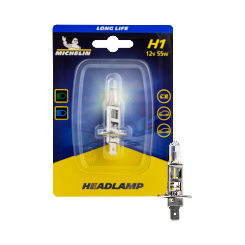 Michelin  H1 12V 55W Long Life, 1pc