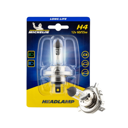 Michelin  H4 12V 60/55W Long Life, 1pc